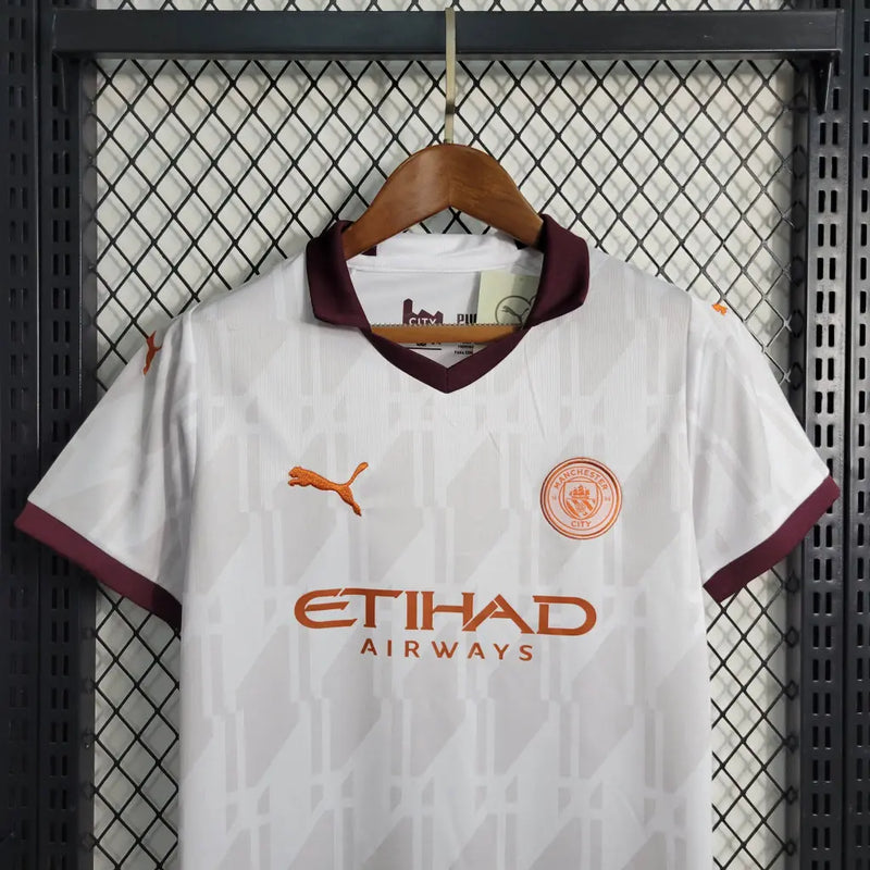 KIT Infantil Manchester City 2023/24 Fora