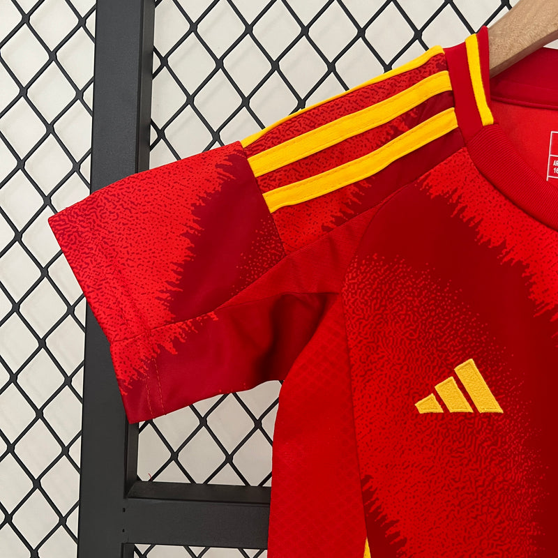 KIT Infantil da Seleção Espanhola 2024 Casa