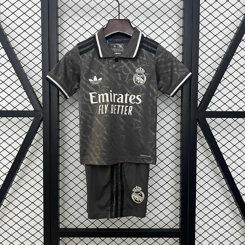 KIT Infantil Real Madrid 2024/25 Terceiro