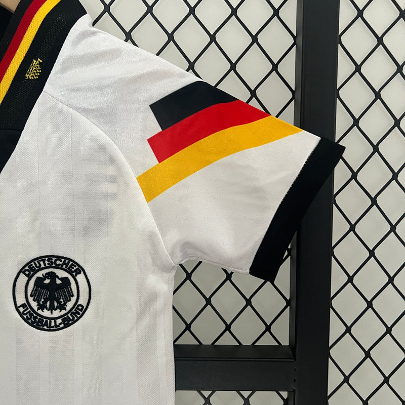 KIT Infantil Retrô da Seleção Alemã 1992 Casa