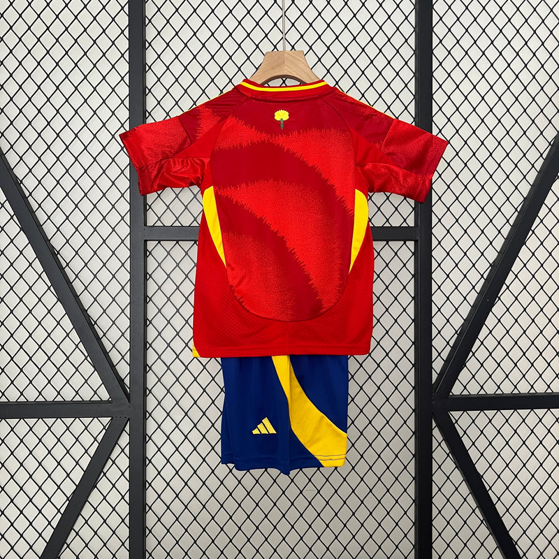 KIT Infantil da Seleção Espanhola 2024 Casa