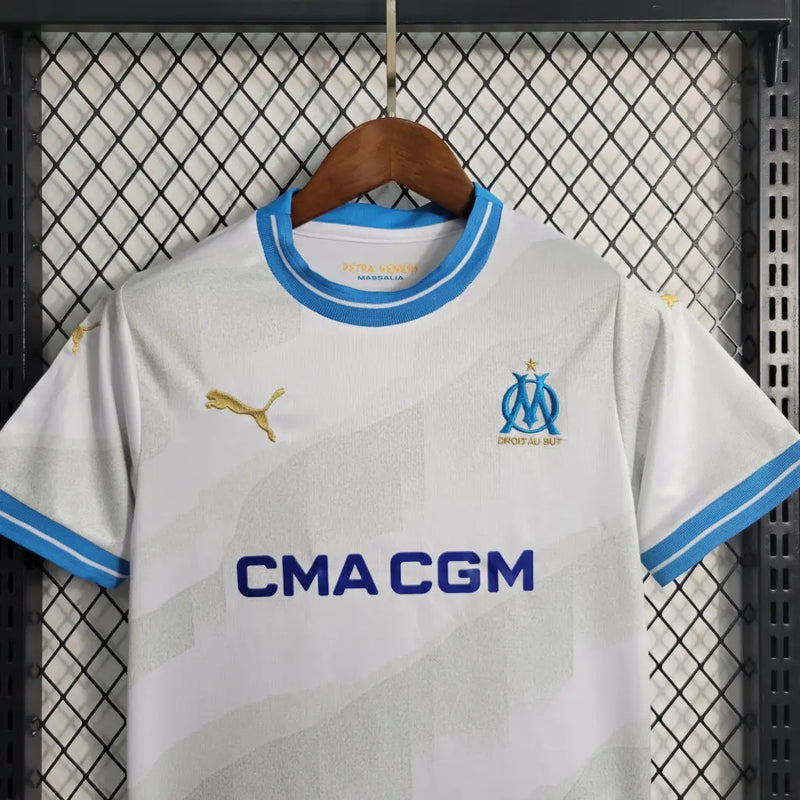 KIT Infantil Olympique de Marseille 2023/24 Casa