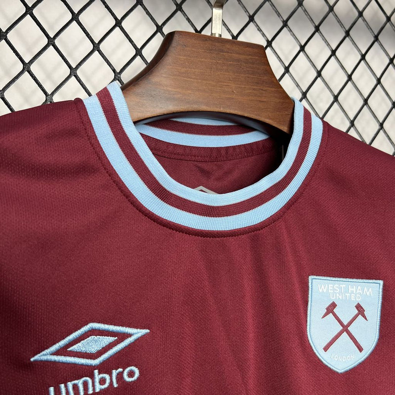 KIT Infantil West Ham  2024/25 Casa