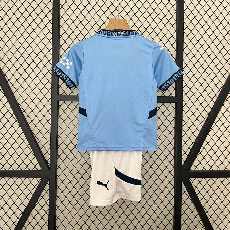 KIT Infantil Manchester City 2024/25 Casa