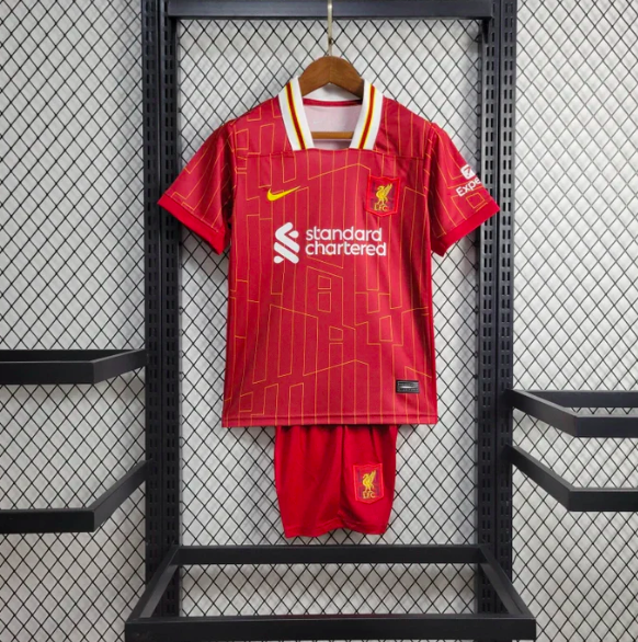 KIT Infantil Liverpool 2024/25 Casa