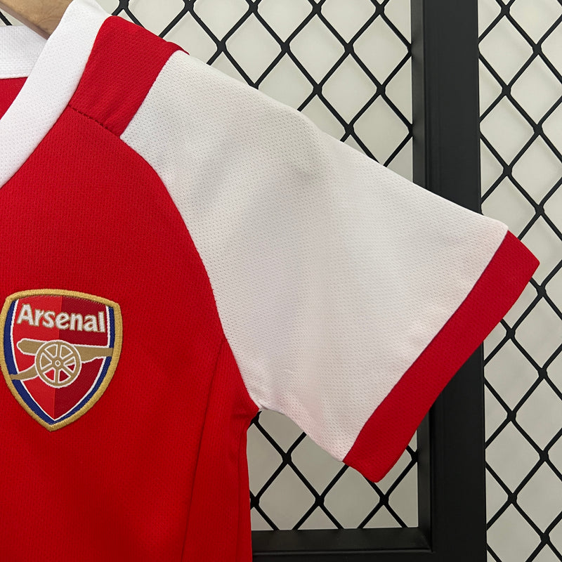 KIT Infantil Retrô Arsenal 2002/03 Casa