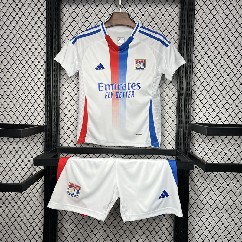 KIT Infantil Olympique Lyonnais 2024/25 Casa