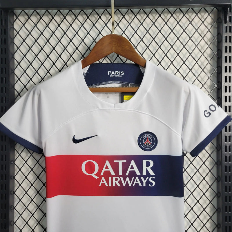 KIT Infantil Paris Saint Germain 2023/24 Fora