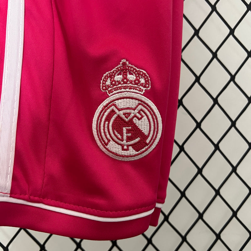 KIT Infantil Retrô Real Madrid 2014/15 Fora