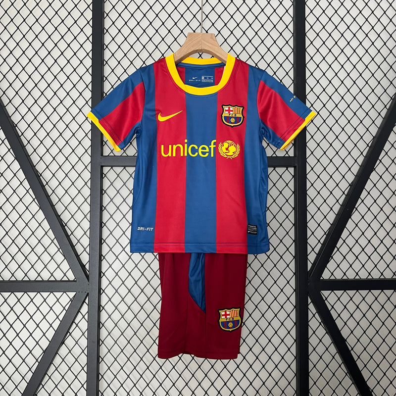 KIT Infantil Retrô Barcelona 2010/11 Casa