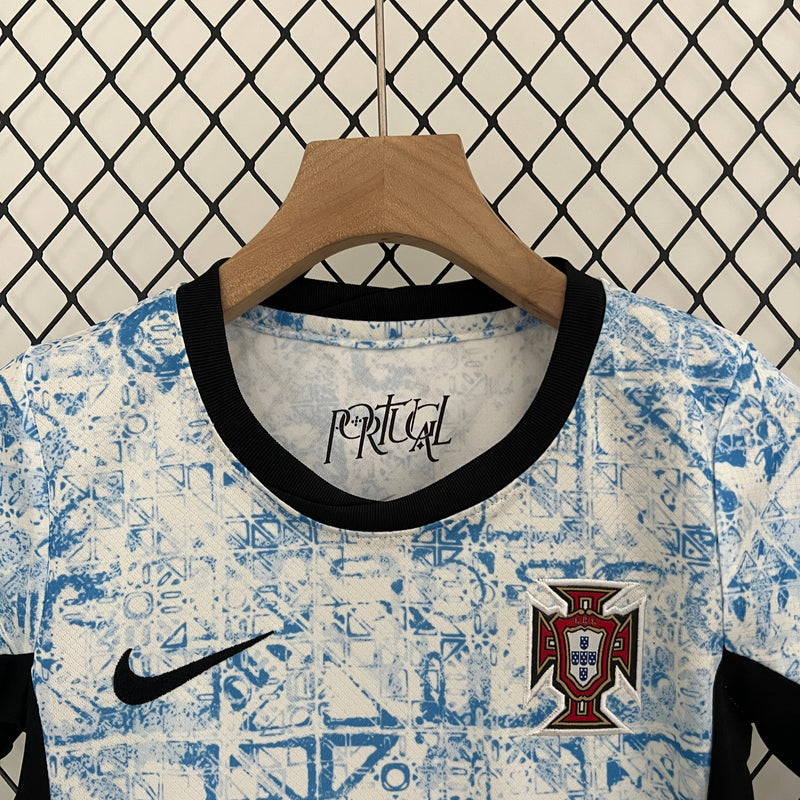 KIT Infantil da Seleção Portuguesa 2024 Fora