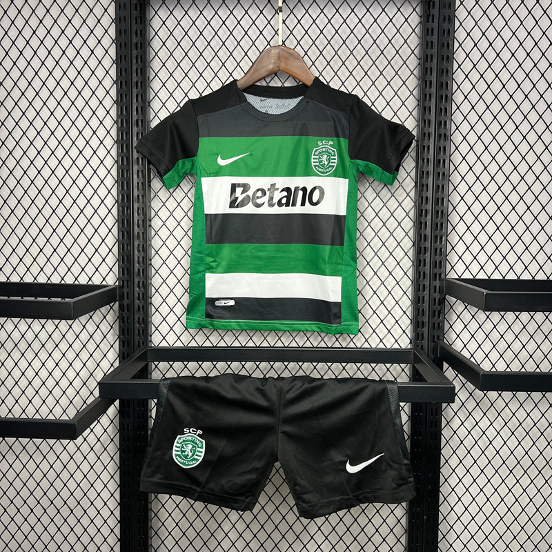 KIT Infantil Sporting 2024/25 Casa