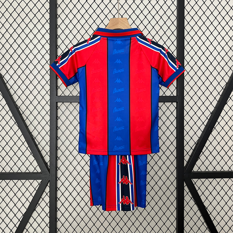 KIT Infantil Retrô Barcelona 1995/96 Casa