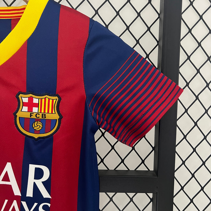 KIT Infantil Retrô Barcelona 2013/14 Casa