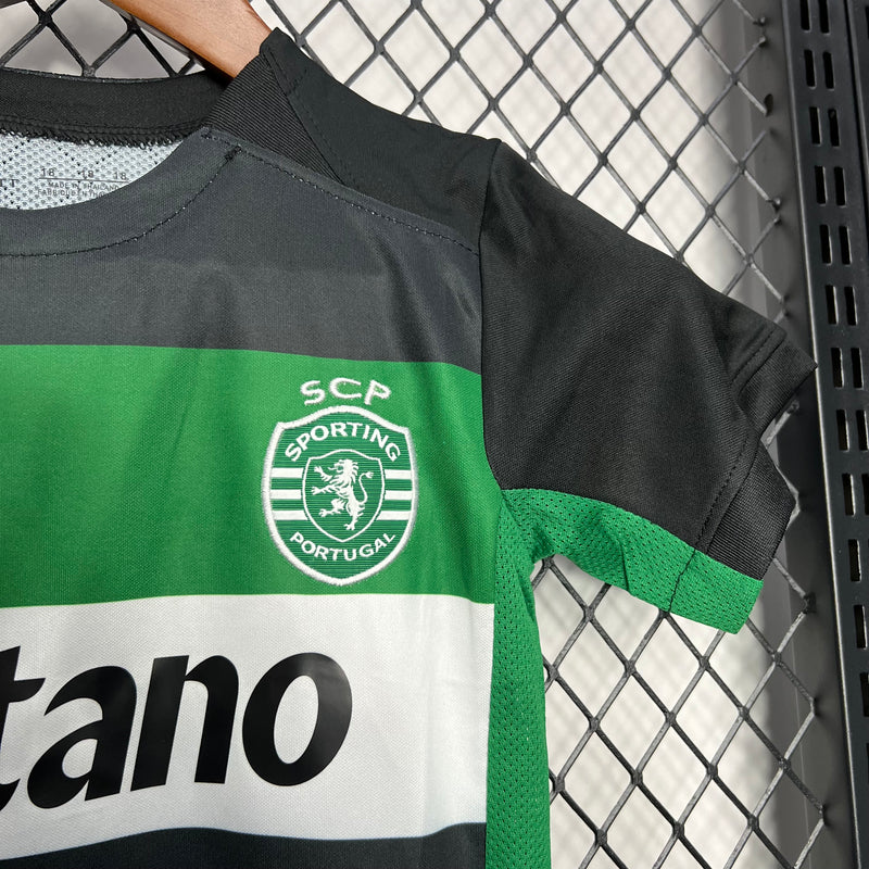 KIT Infantil Sporting 2024/25 Casa