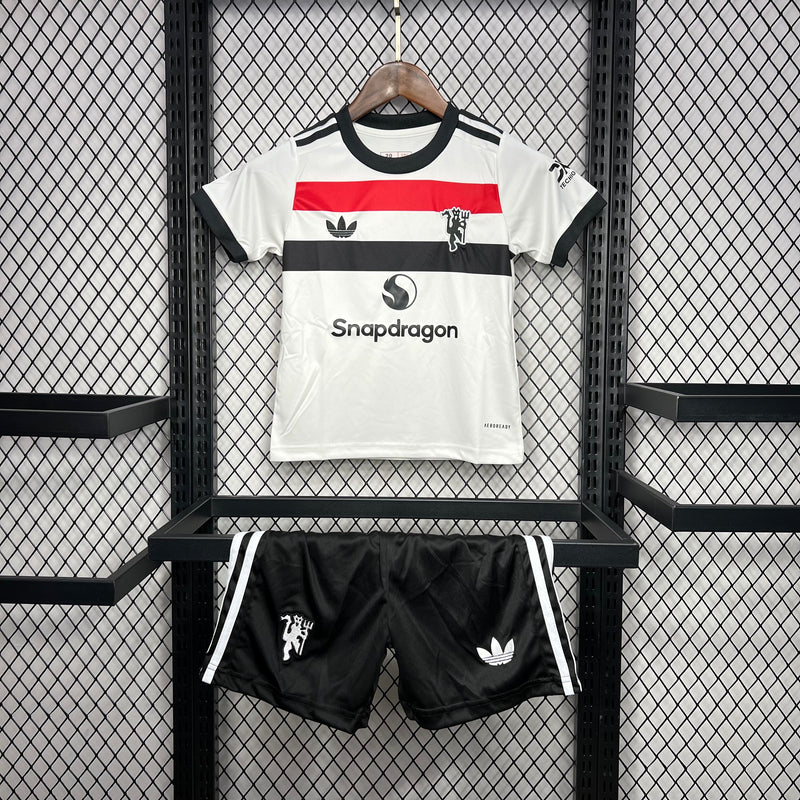 KIT Infantil Manchester United 2024/25 Terceiro