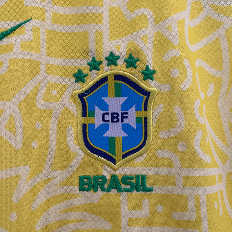 KIT Infantil da Seleção Brasileira 2024 Casa