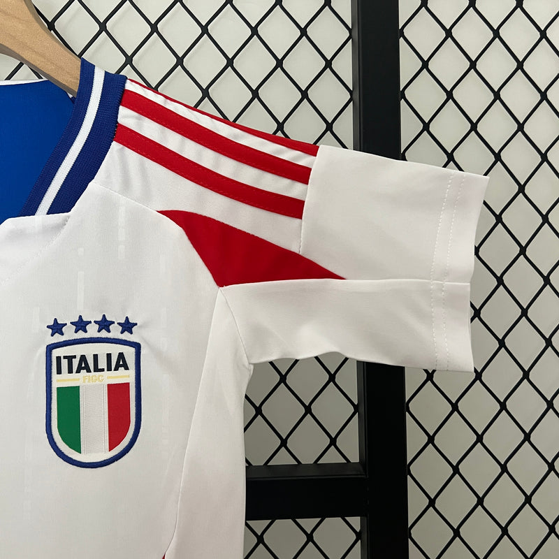 KIT Infantil da Seleção Italiana 2024 Fora