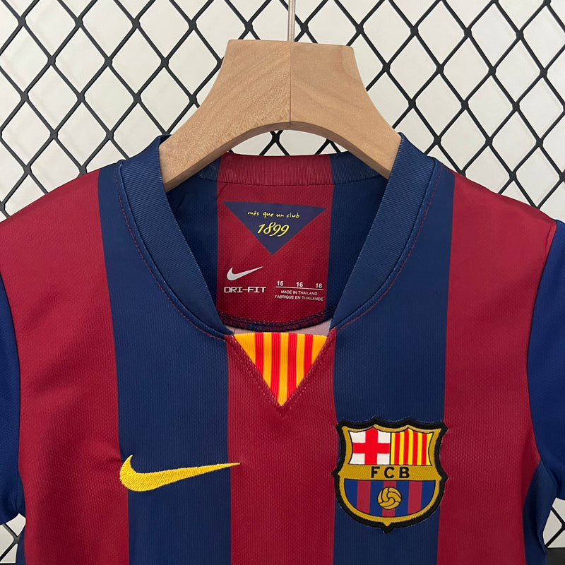 KIT Infantil Retrô Barcelona 2014/15 Casa