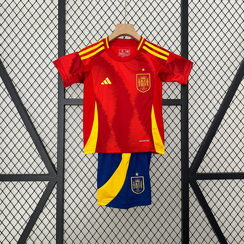 KIT Infantil da Seleção Espanhola 2024 Casa