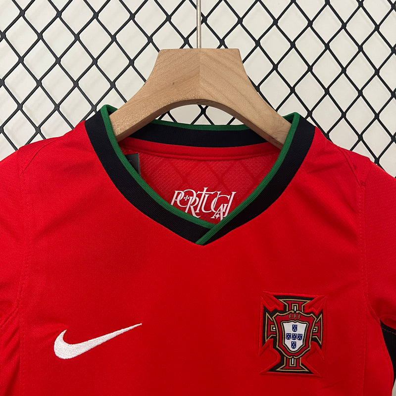 KIT Infantil da Seleção Portuguesa 2024 Casa