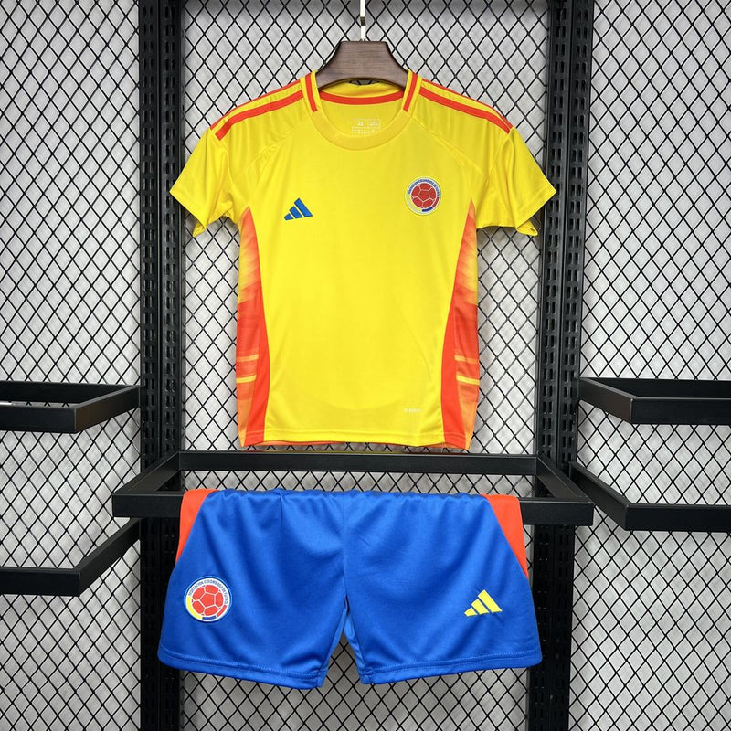 KIT Infantil da Seleção Colombiana 2024 Casa