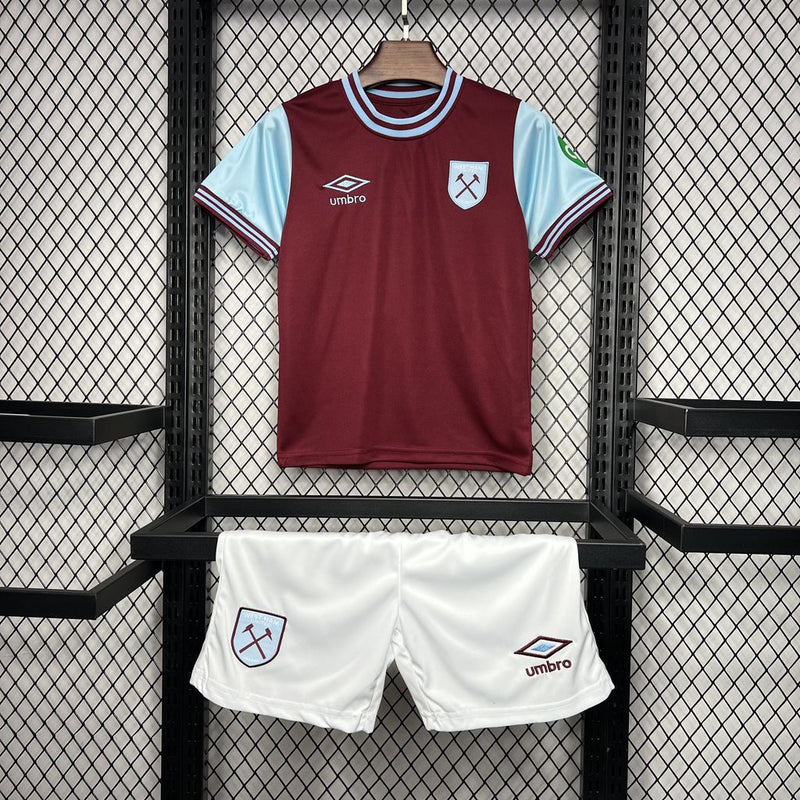 KIT Infantil West Ham  2024/25 Casa