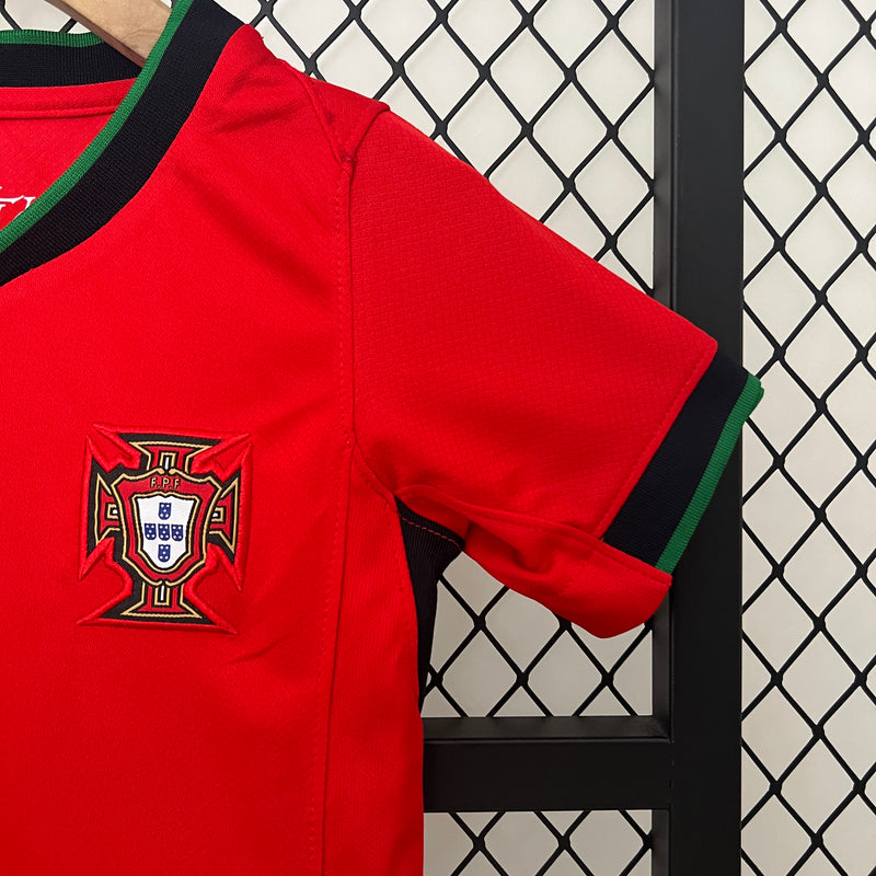 KIT Infantil da Seleção Portuguesa 2024 Casa