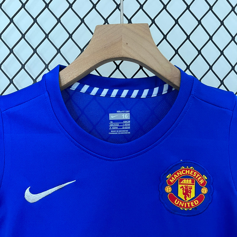 KIT Infantil Retrô Manchester United 2008/09 Fora