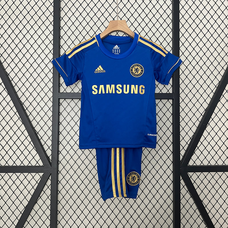 KIT Infantil Retrô Chelsea 2012/13 Casa