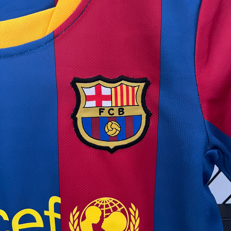 KIT Infantil Retrô Barcelona 2010/11 Casa